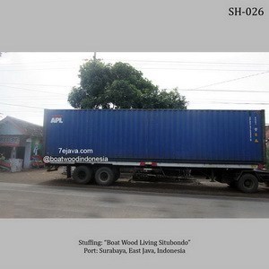 shipment boatwood indonesia